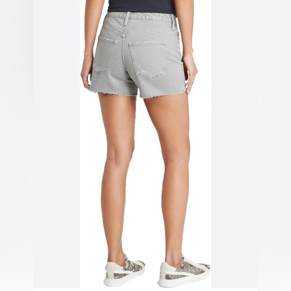 Universal Thread - VINTAGE MIDI Light Gray Jean Shorts